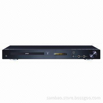 430 x 38mm DVD Player with USB Interface, 3-in-1 Card Reader, 2-mic Jack, CD Ripping Function